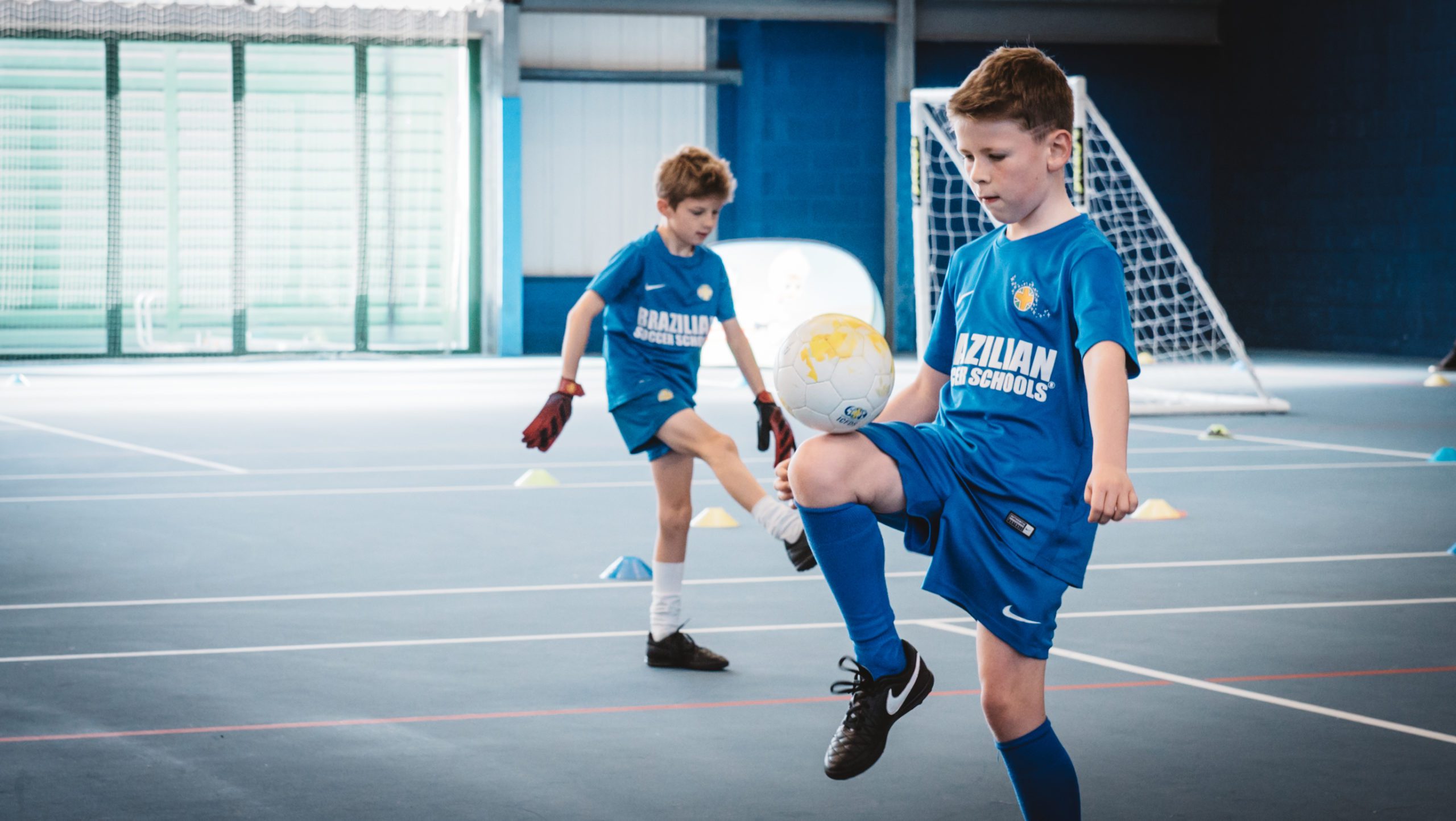 Kids training at Brazilian Soccer Schools