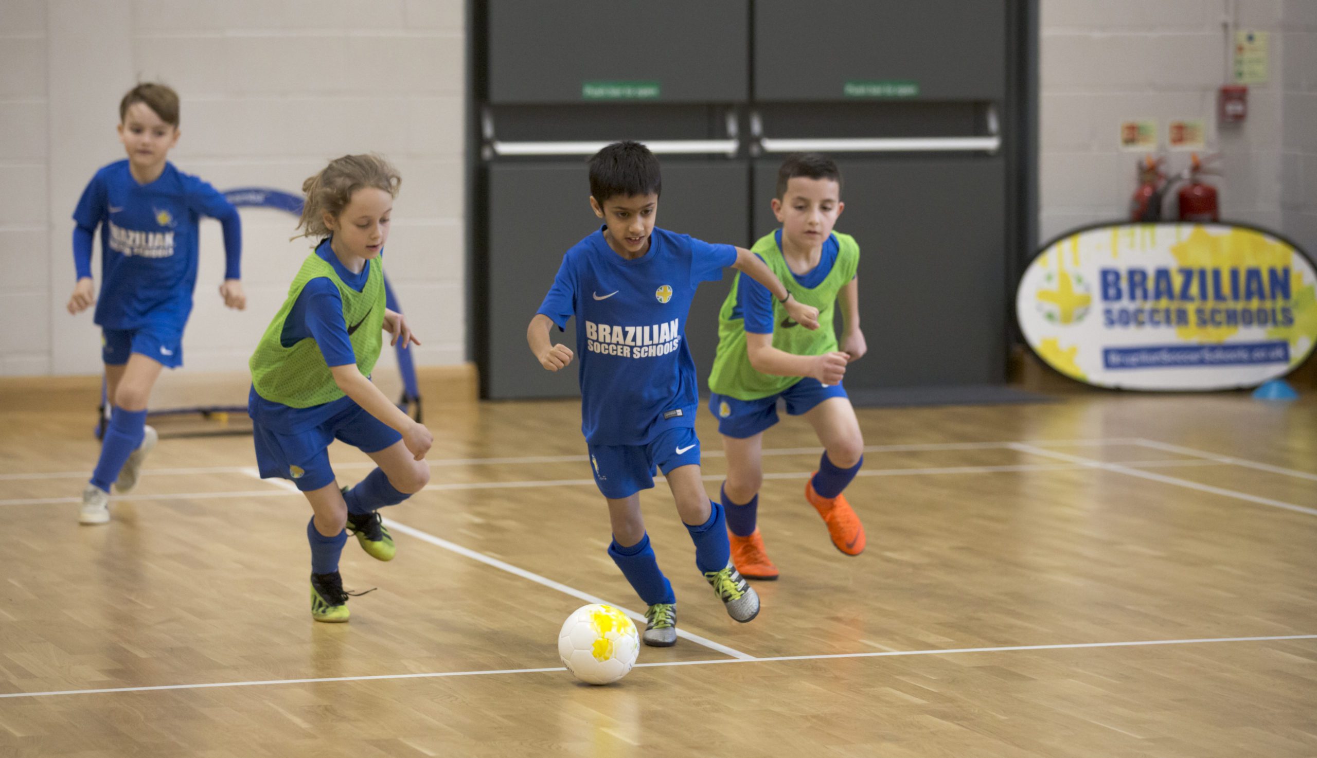 Brazilian Soccer School session at Milton Keynes